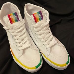 Rainbow Sk8-Hi Vans